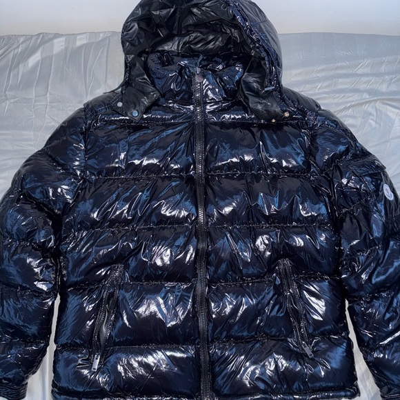Moncler Glossy Black Puffer Jacket